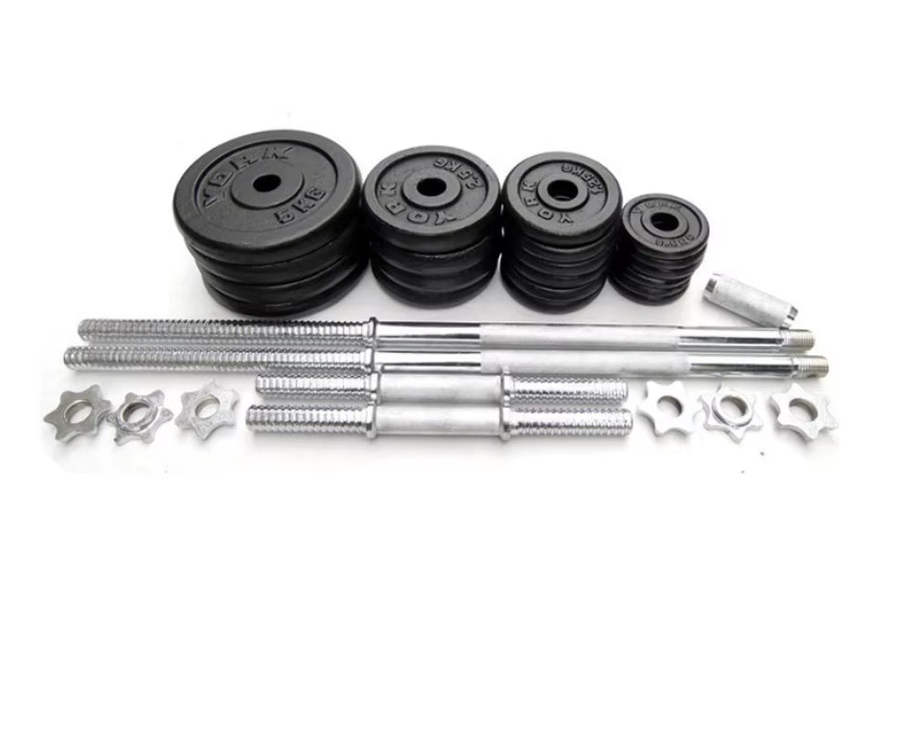 Gym Equipment Fitness Dumbells Adjustable Weight Dumbbell and Barbell Sets