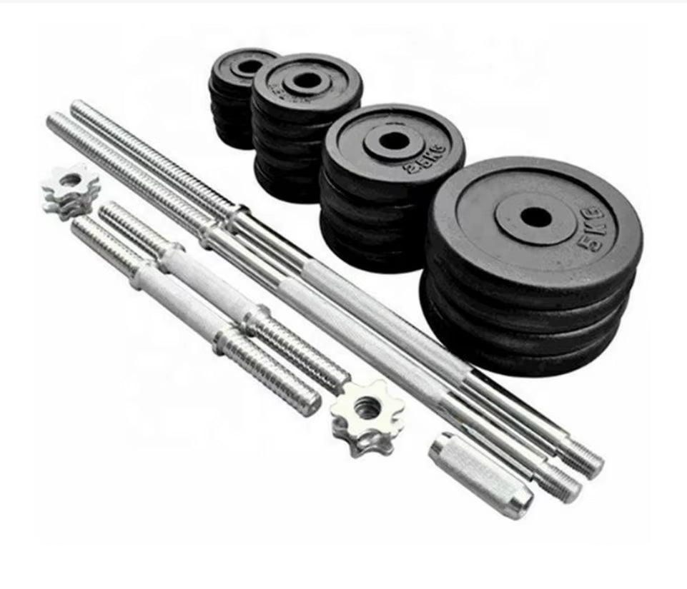 Gym Equipment Fitness Dumbells Adjustable Weight Dumbbell and Barbell Sets