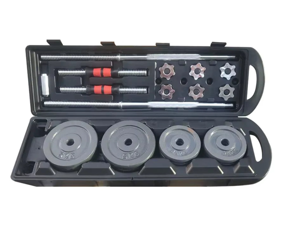 Gym Equipment Fitness Dumbells Adjustable Weight Dumbbell and Barbell Sets