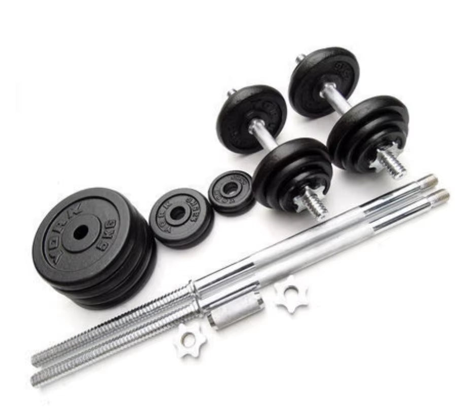Gym Equipment Fitness Dumbells Adjustable Weight Dumbbell and Barbell Sets